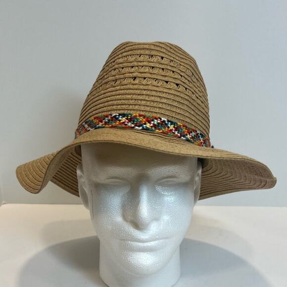 Eddie Bauer Panama Packable Straw Hat, Multicolor Braided, size Small/Medium - Picture 13 of 16